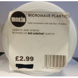 Microwave Plastic - Food...