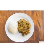 Cooked Fufu (Processed Cassava) 150g