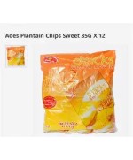 Ades Plantain Chips Sweet 35g x12