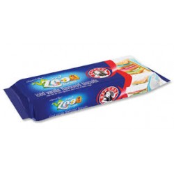 BAKERS ICED ZOO VANILLA FLAVOURED BISCUITS
