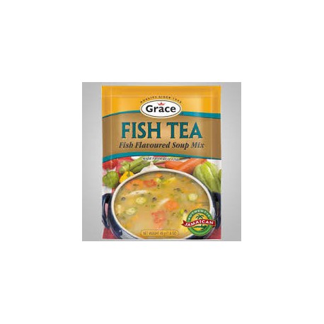 Grace Fish Tea Flavour Soup Mix 45g (Pack of 12)