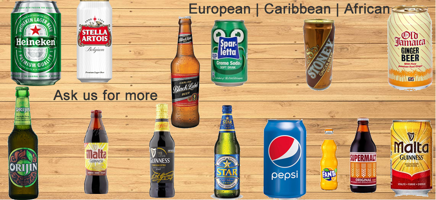 Drinks from every continent 